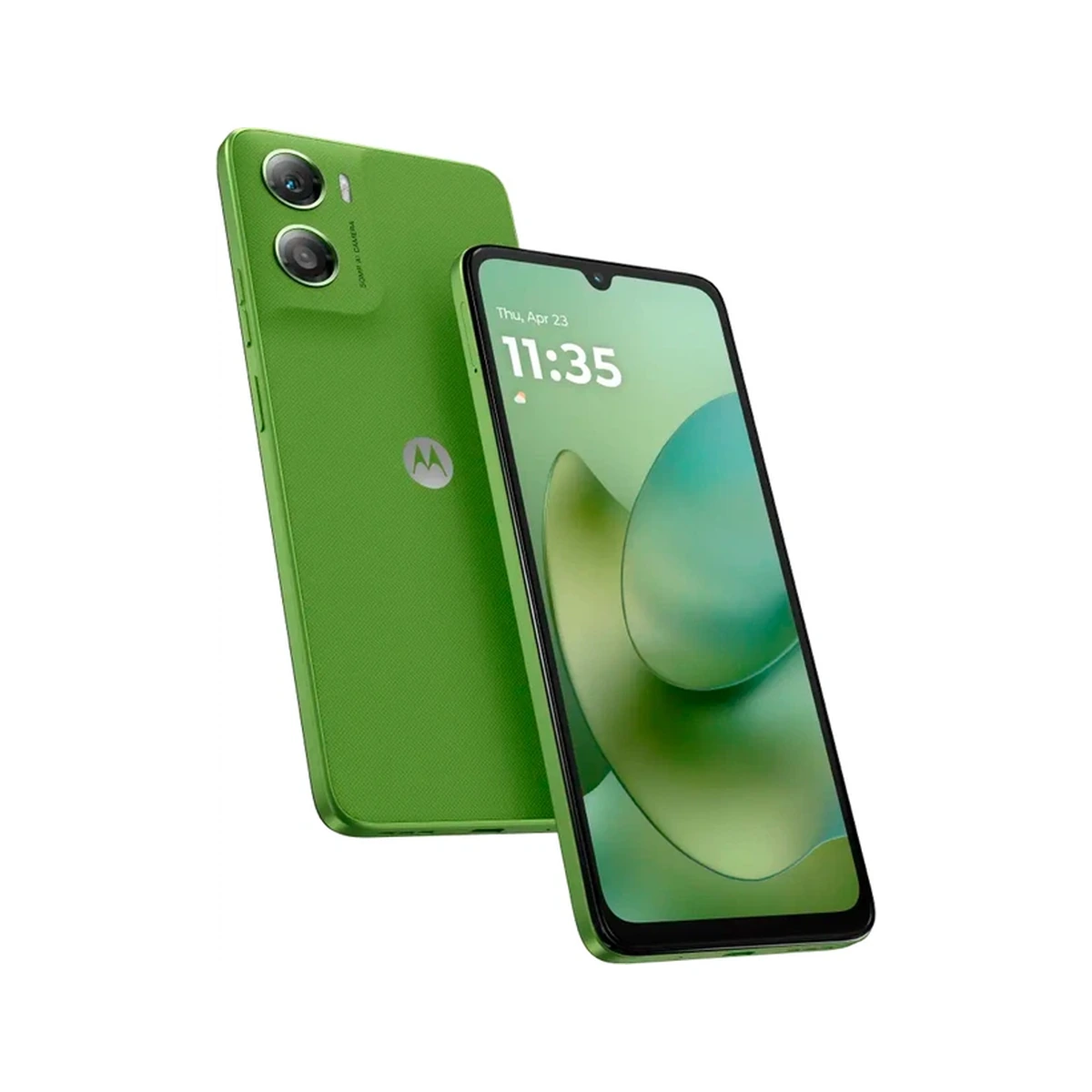 Motorola G06 PANTONE Tendril, передня і задня панелі